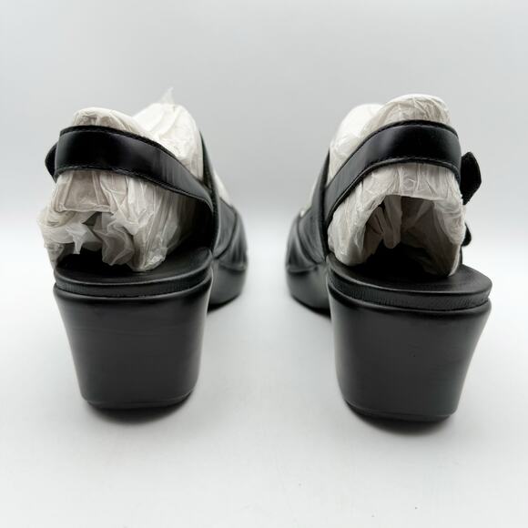 Alegria Womens Opheliah Clogs EU 42 US 11.5-12 Black Leather NIB - Picture 8 of 11